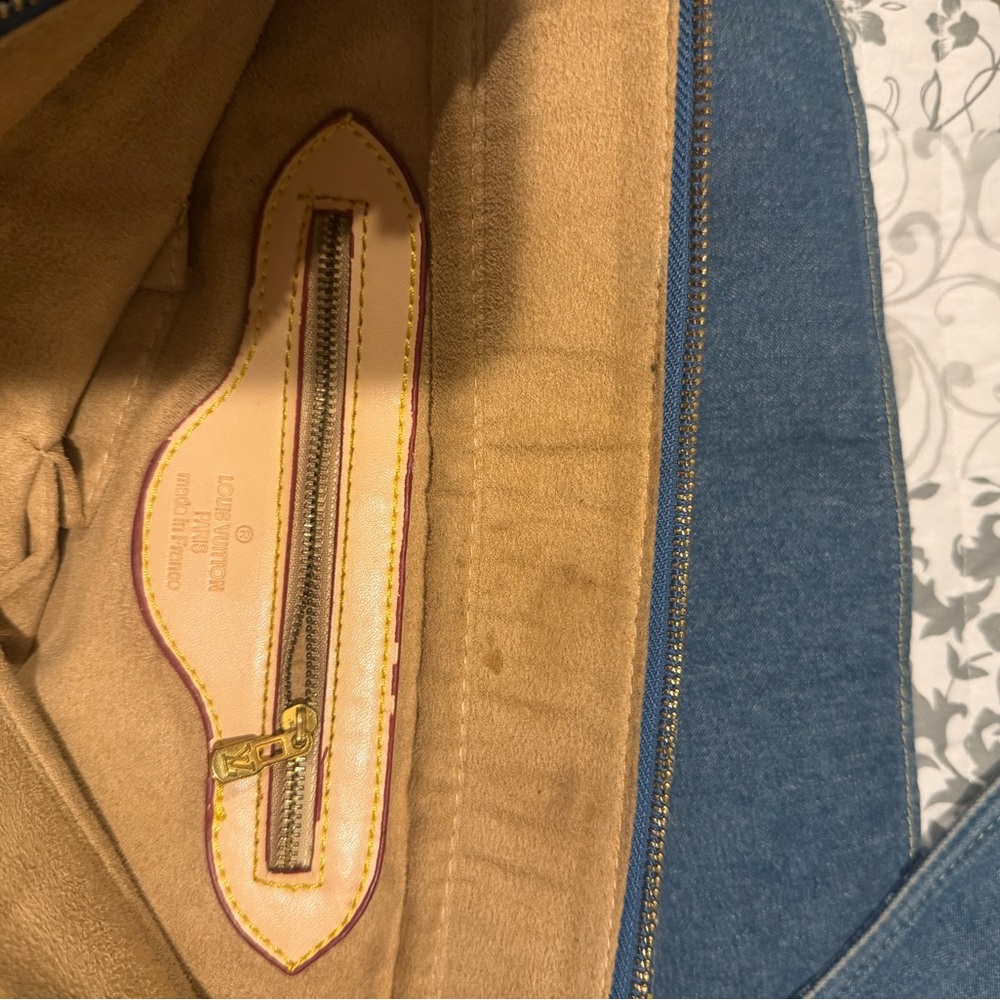Louis Vuitton Denim Patchwork Shoulder Bag - Picture 10 of 15